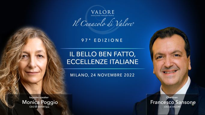 Il Cenacolo con Monica Poggio CEO di Bayer S.p.A. e Presidente della Camera di Commercio Italo-Germanica