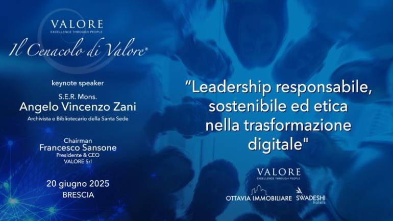 II Cenacolo di Valore a Brescia con i giovani studenti universitari dell’Università Cattolica del Sacro Cuore